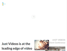 Tablet Screenshot of justvideos.net